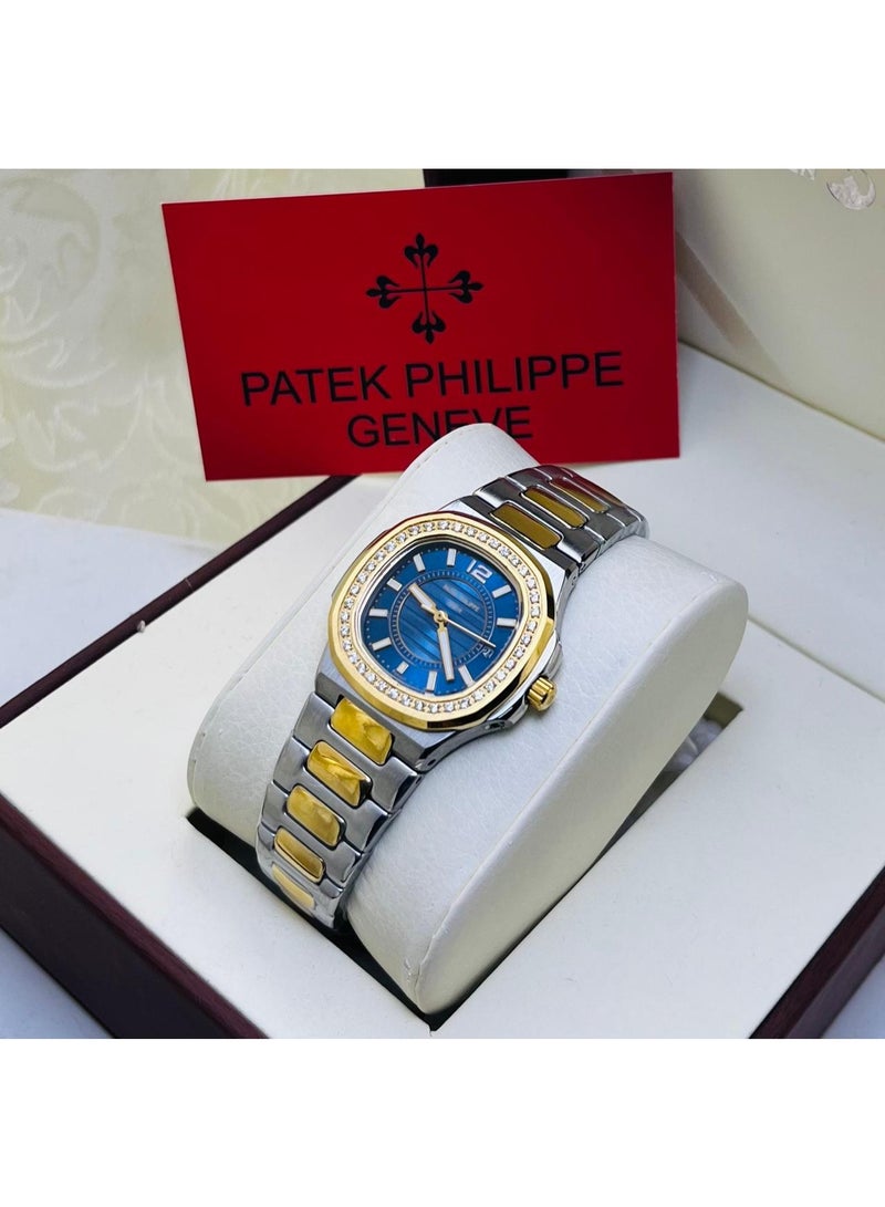 Patek Philippe women's wristwatch with small, elegant dial stones